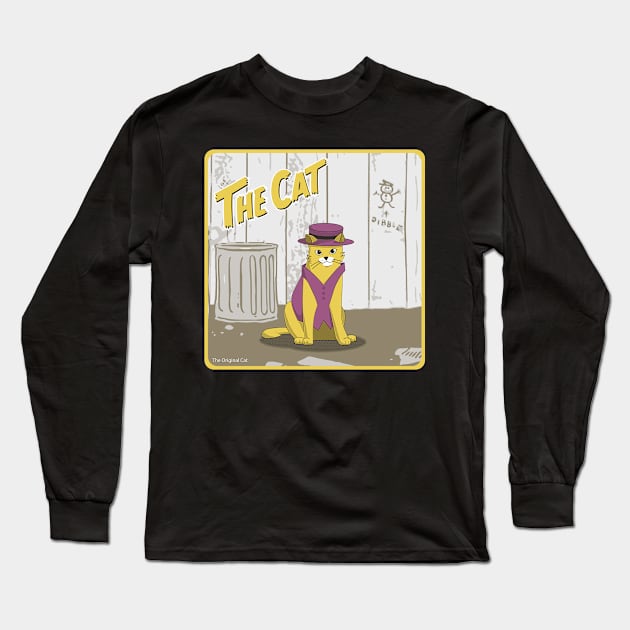 The Cat Long Sleeve T-Shirt by felipeoferreira